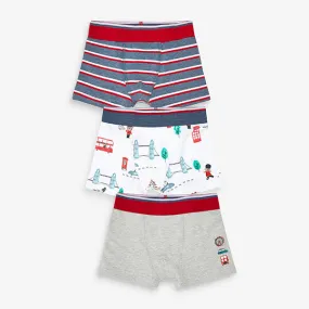 5 Pack London Bus Trunks (2-12yrs)