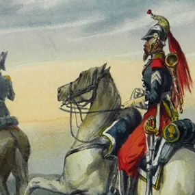 An aide-de-camp of the Franco-Prussian War, 1870