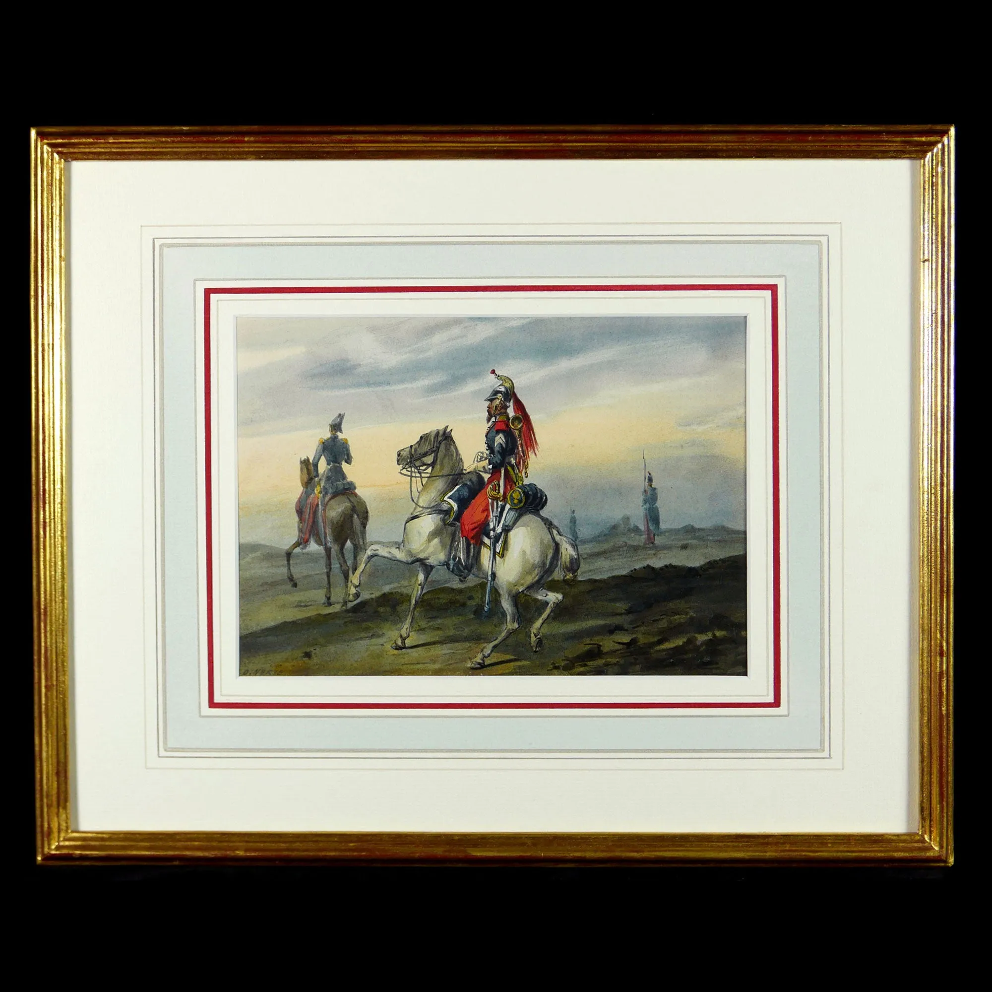 An aide-de-camp of the Franco-Prussian War, 1870
