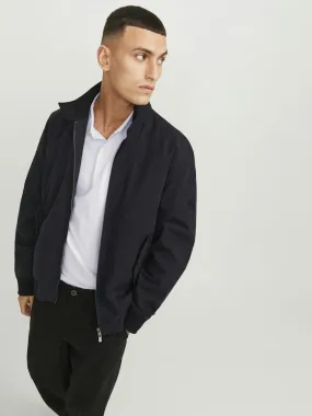 Blurudy Harrington Jacket-Black