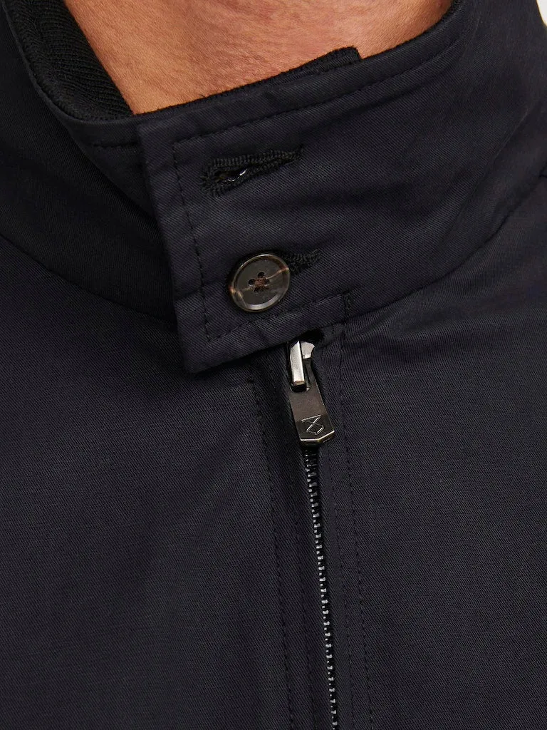 Blurudy Harrington Jacket-Black
