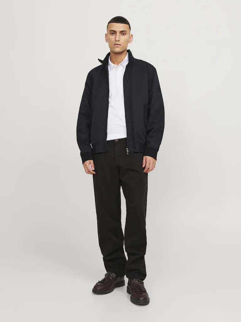 Blurudy Harrington Jacket-Black