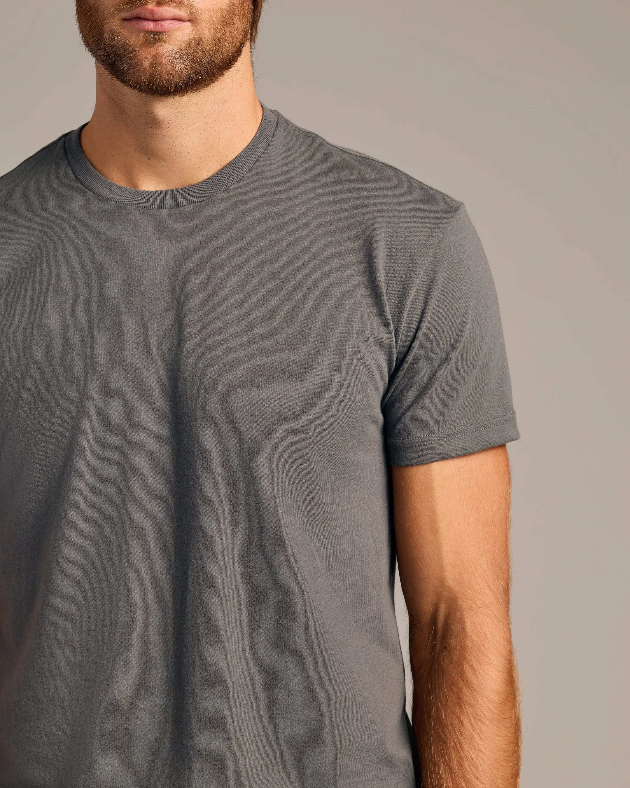 Carbon Short Sleeve Crew Neck Tee