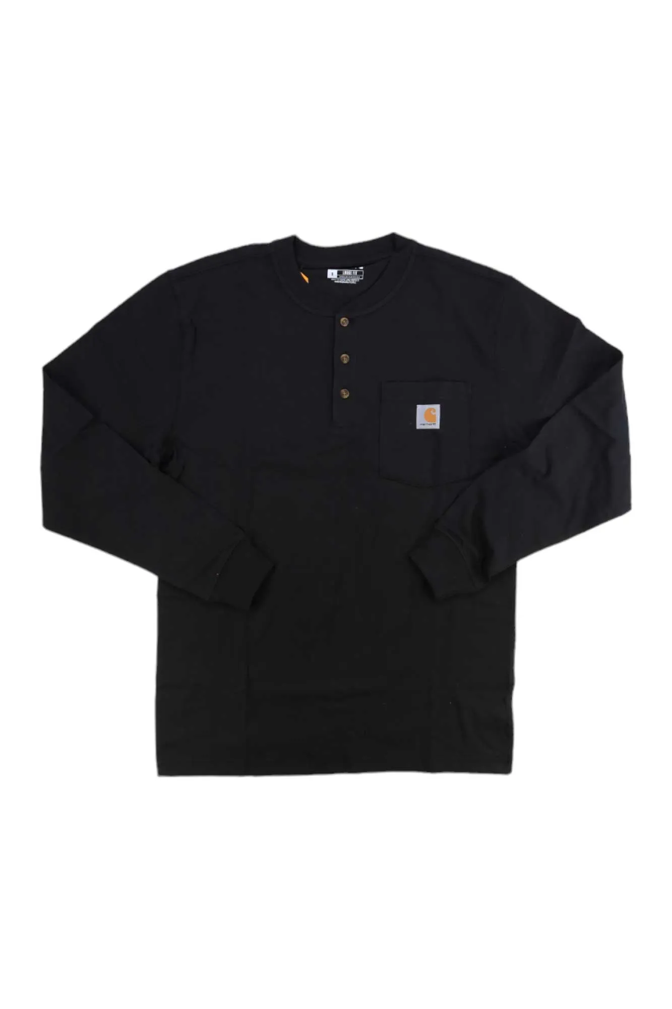 Carhartt Men's Workwear Pocket Long Sleeve Henley Top