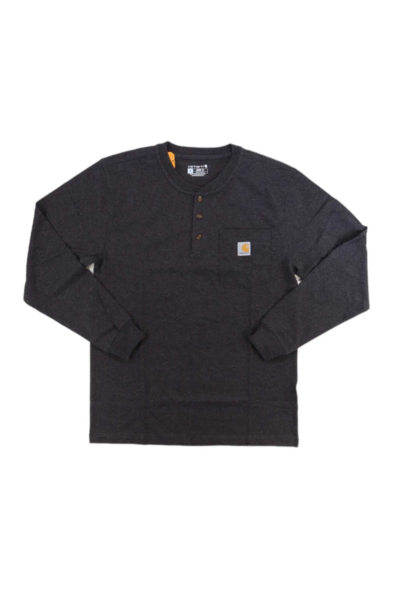 Carhartt Men's Workwear Pocket Long Sleeve Henley Top
