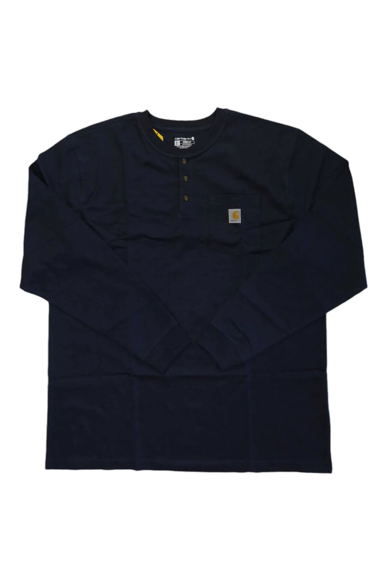 Carhartt Men's Workwear Pocket Long Sleeve Henley Top