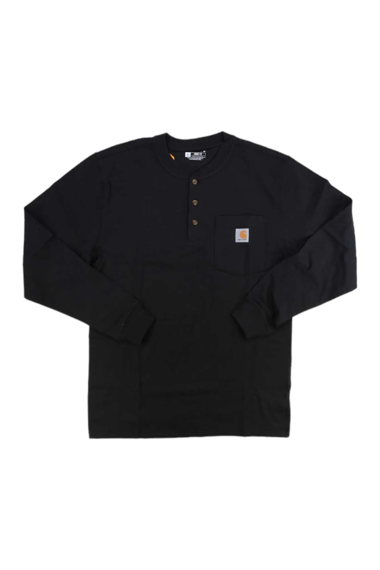 Carhartt Men's Workwear Pocket Long Sleeve Henley Top