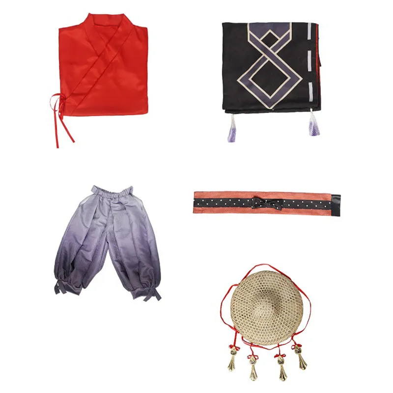 Genshin Impact Lore: Tale of the Five Kasen Scaramouche Cosplay Costume