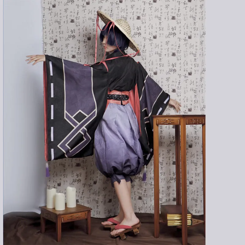 Genshin Impact Lore: Tale of the Five Kasen Scaramouche Cosplay Costume
