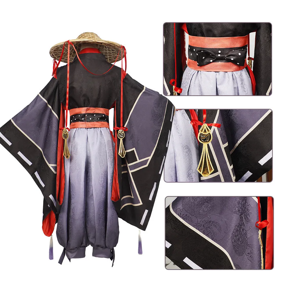 Genshin Impact Lore: Tale of the Five Kasen Scaramouche Cosplay Costume