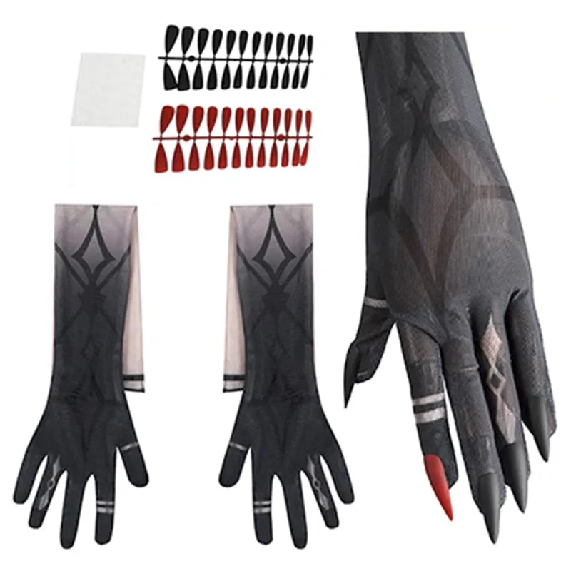 Genshin Impact the Eleven Fatui Harbingers The Knave The Servant Arlecchino Cosplay Costume R