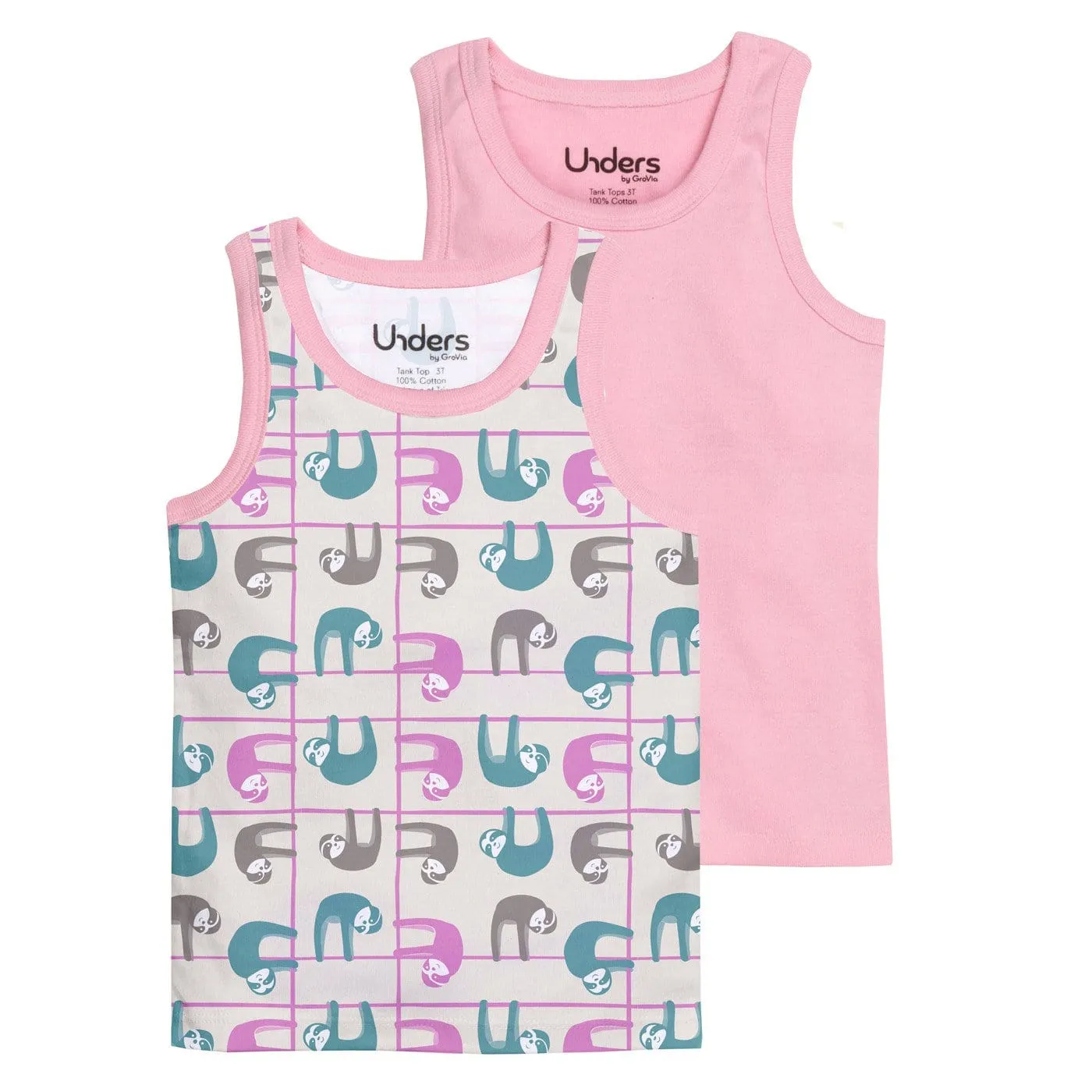 Grovia Unders Tank Tops and Underwear (2-Packs) *FINAL SALE NO RETURNS*