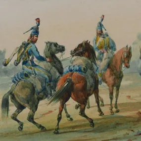 Hussars - A Study of Revolutionary Period Light Cavalry, circa 1875