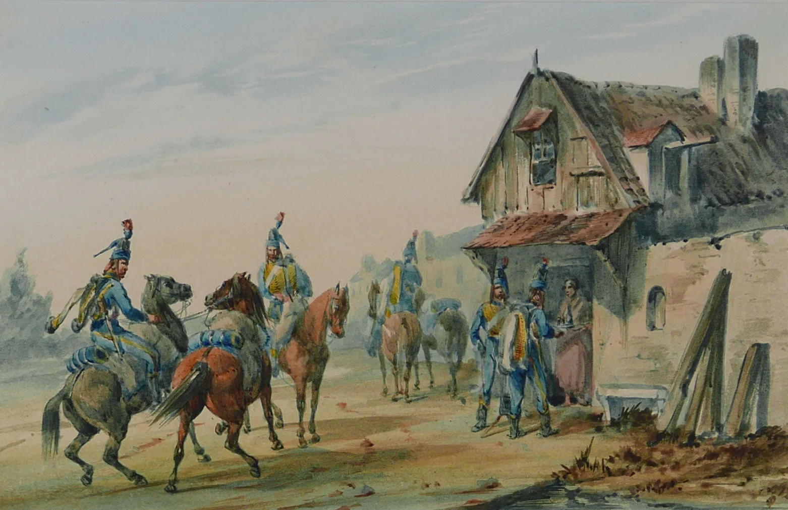 Hussars - A Study of Revolutionary Period Light Cavalry, circa 1875