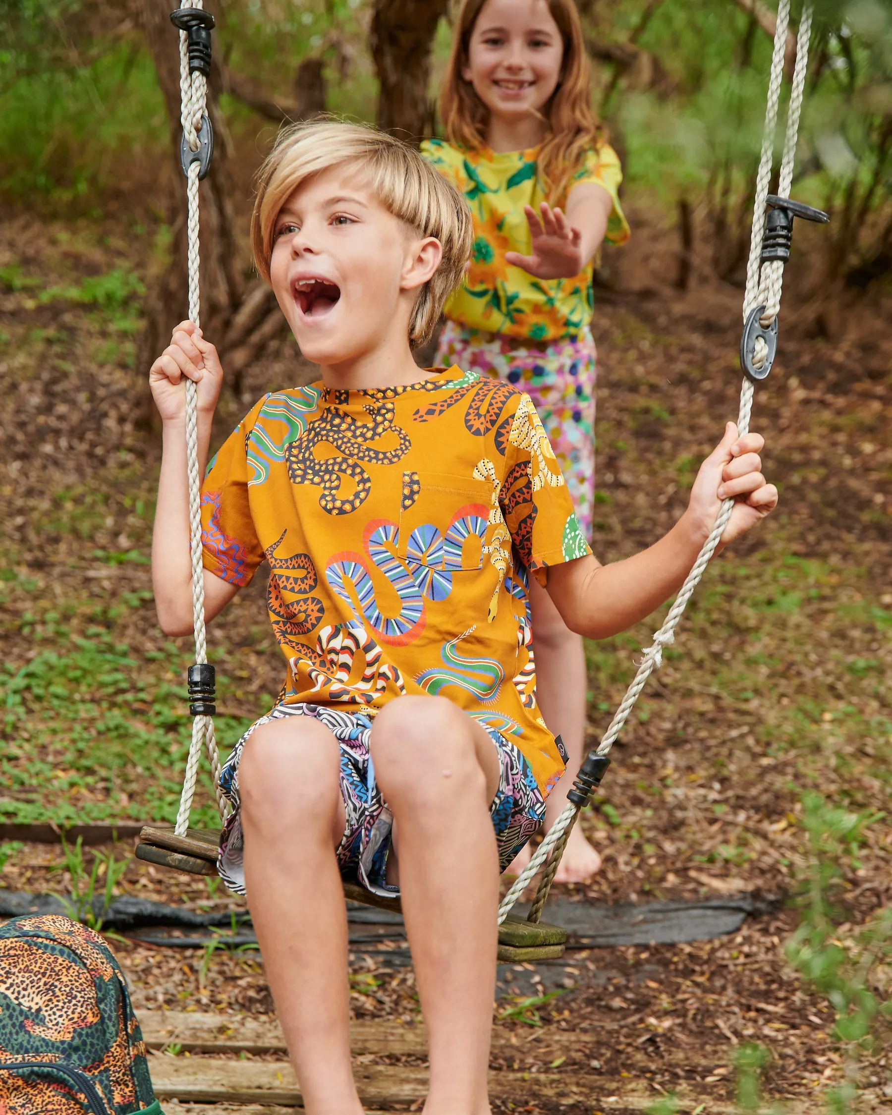 Kip & Co Snake Pit Organic Cotton T-Shirt