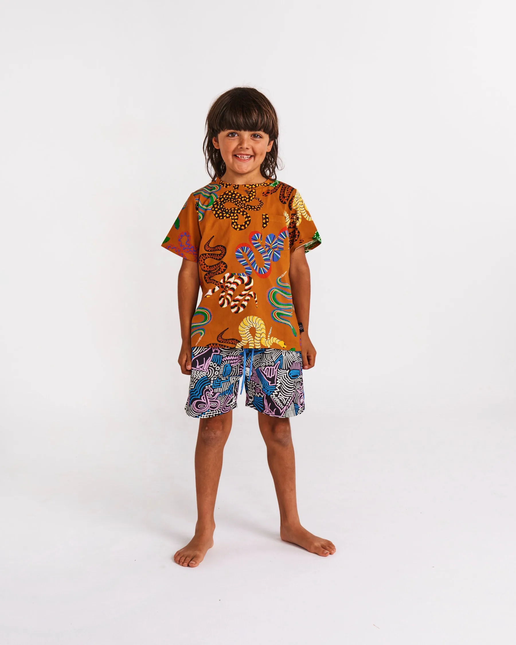Kip & Co Snake Pit Organic Cotton T-Shirt