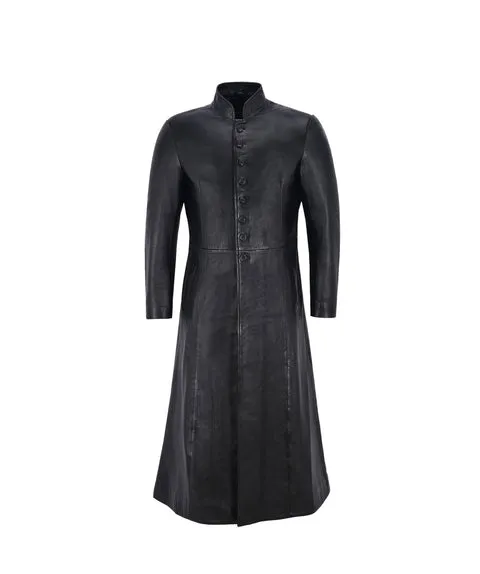 Long Length Men's Trench Coat