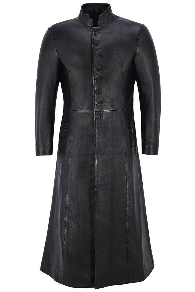 Long Length Men's Trench Coat