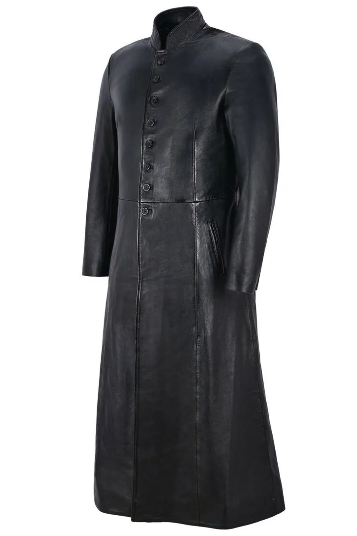 Long Length Men's Trench Coat