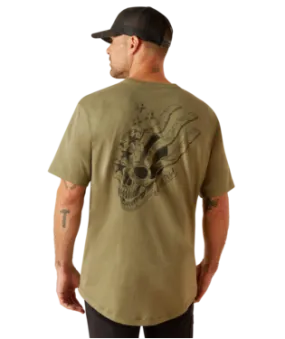 Men's Ariat Rebar Workman American Scream T-Shirt #10050812