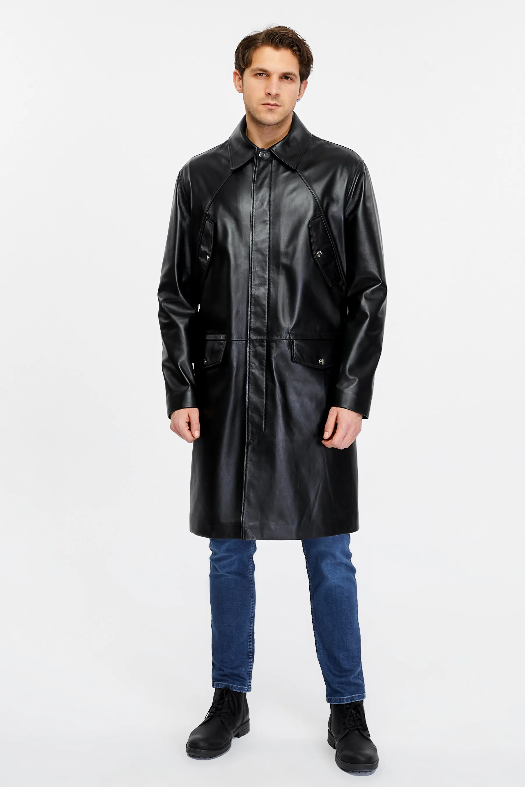 Men's Fashion Leather Jacket,