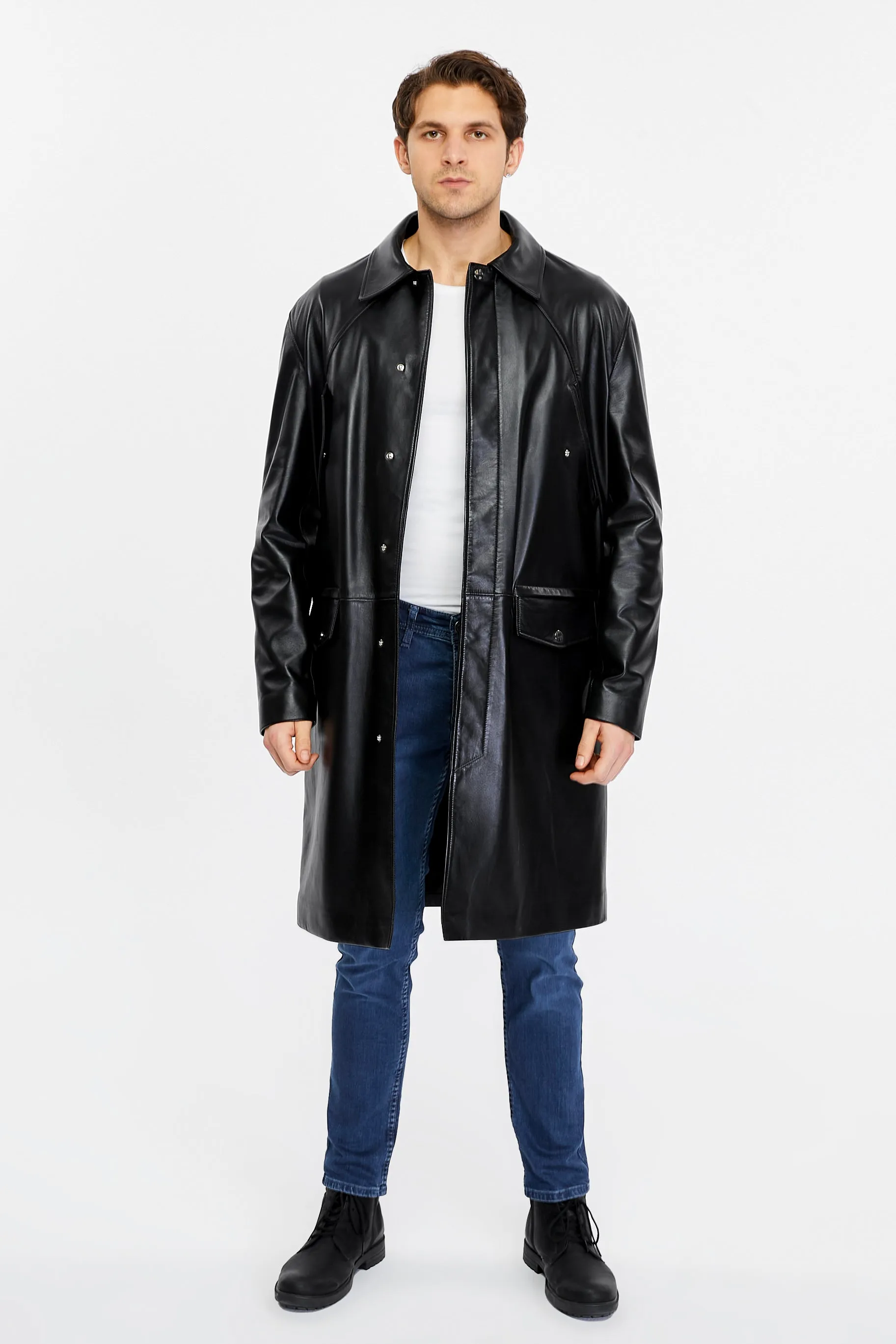 Men's Fashion Leather Jacket,
