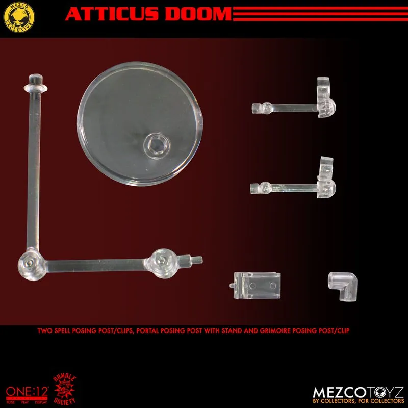 MEZCO One:12 Collective Rumble Society - Atticus Doom Action Figure (Mezco Exclusive)