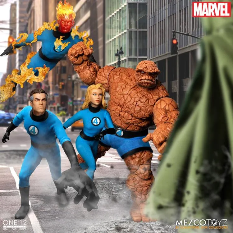 Mezco Toyz - One:12 Fantastic Four Deluxe Steel Box Set