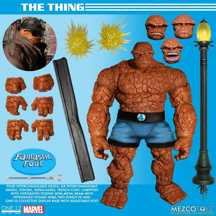 Mezco Toyz - One:12 Fantastic Four Deluxe Steel Box Set