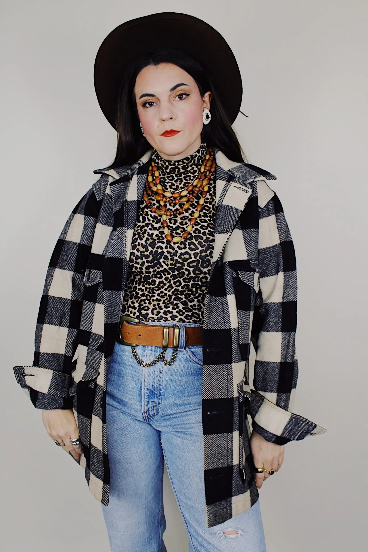 Plaid Pendleton Wool Shacket