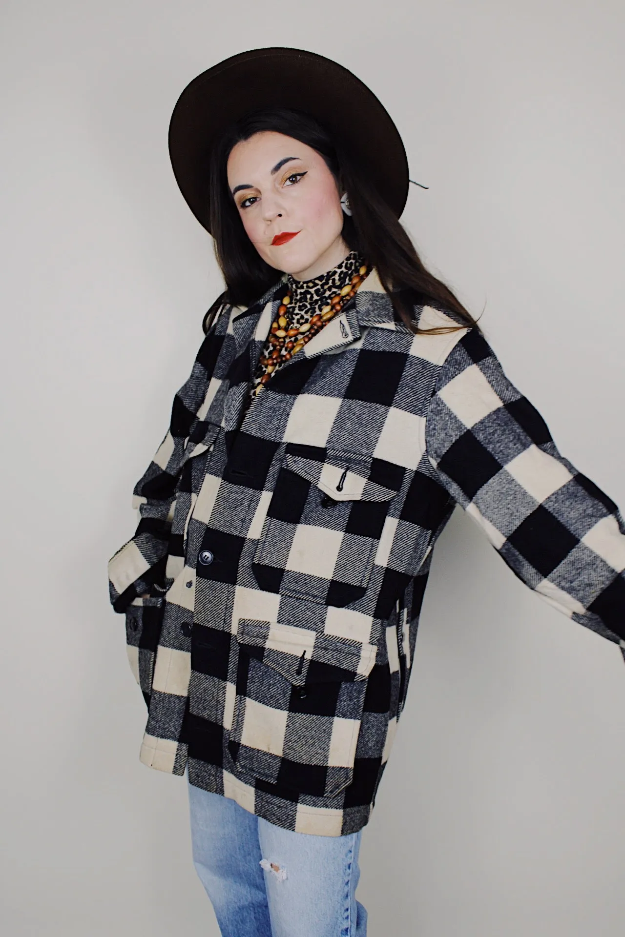 Plaid Pendleton Wool Shacket