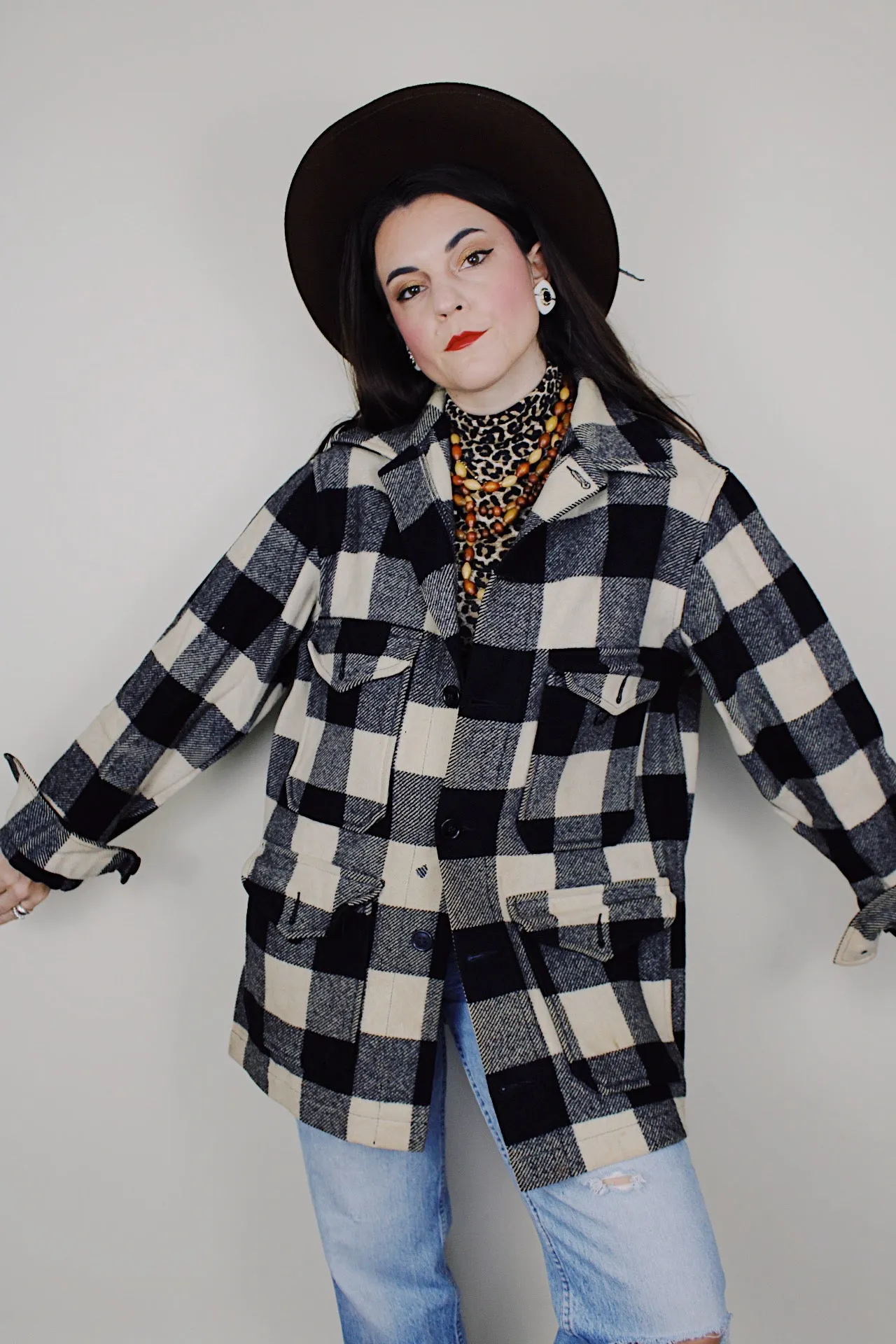 Plaid Pendleton Wool Shacket