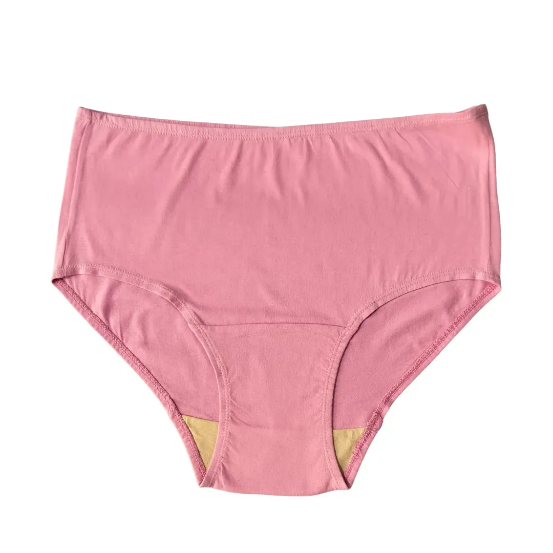 Senior Women Hygiene Underwear | High Waist | Brief Fit | Prevents UTIs