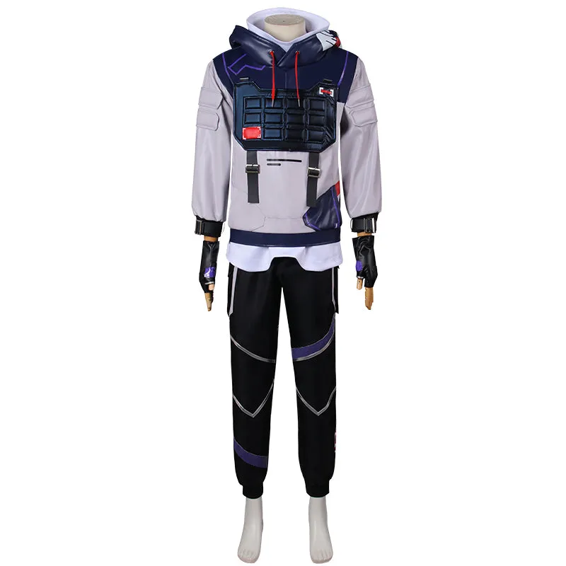 Valorant New Agent Iso Cosplay Costume