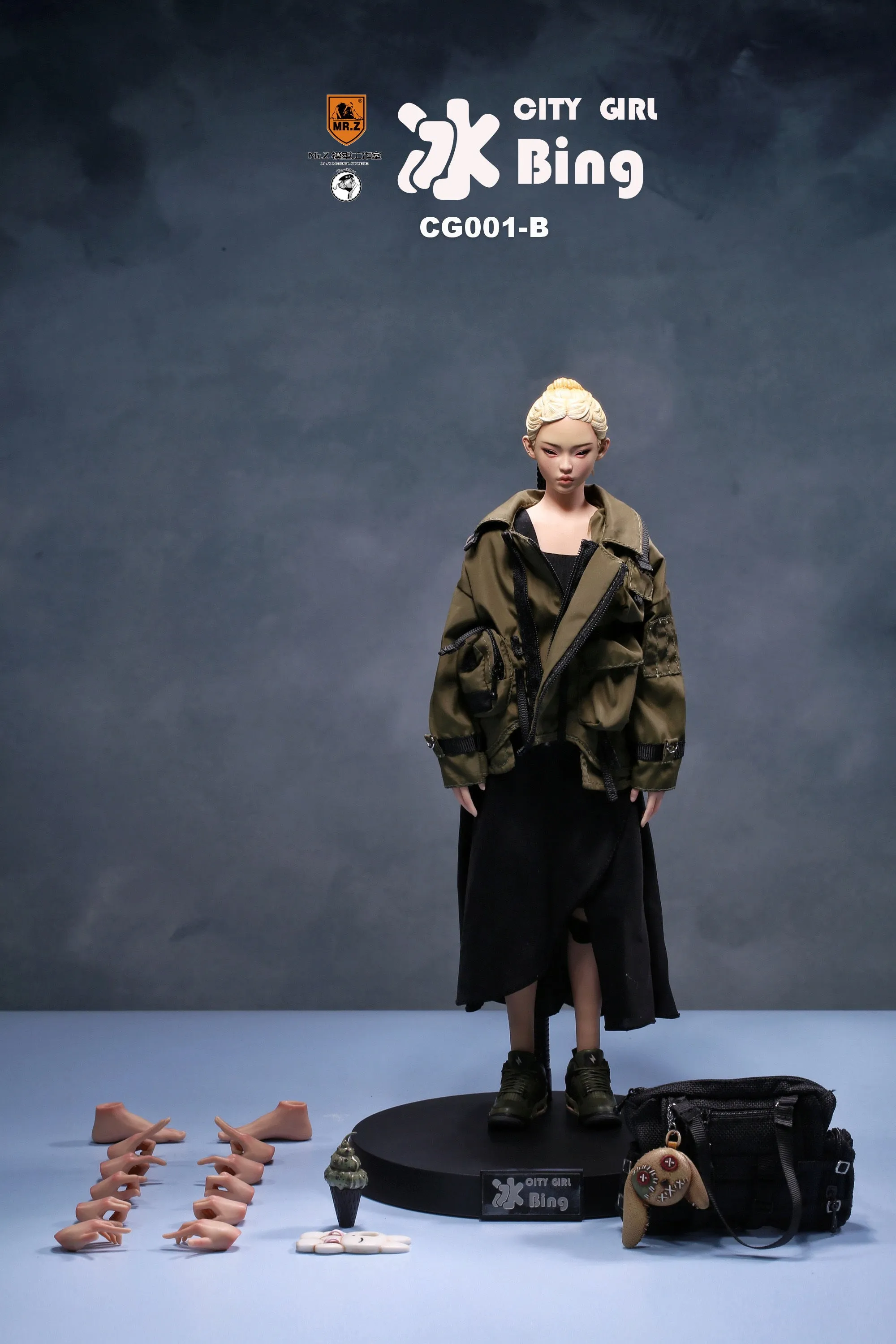 WEARTDOING City Girl Bing 1/6 scale action figure PREORDER DEPOSIT SHIPS DEC 2024