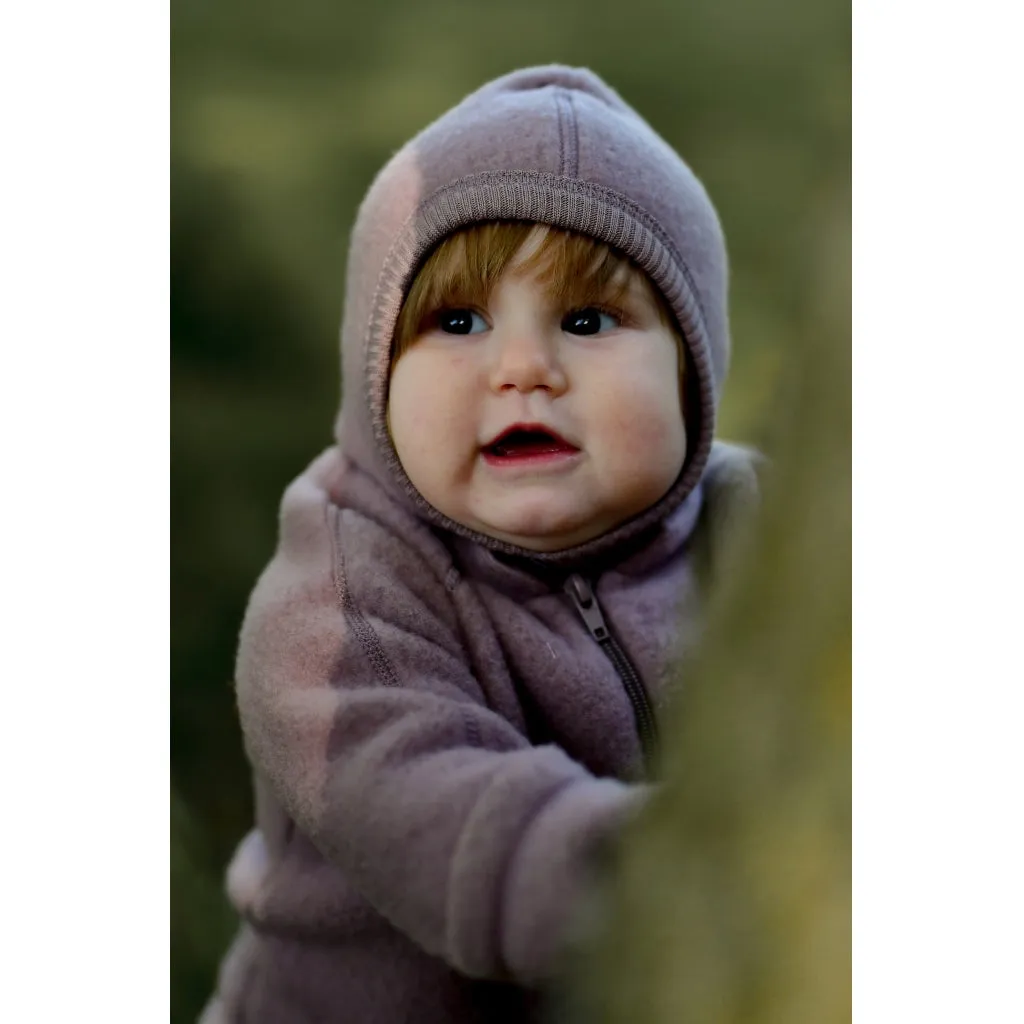 Wool Balaclava - Twilight Mauve