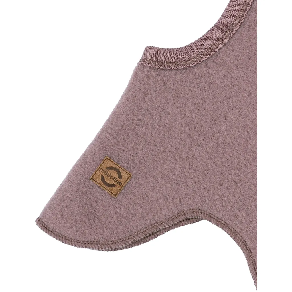 Wool Balaclava - Twilight Mauve