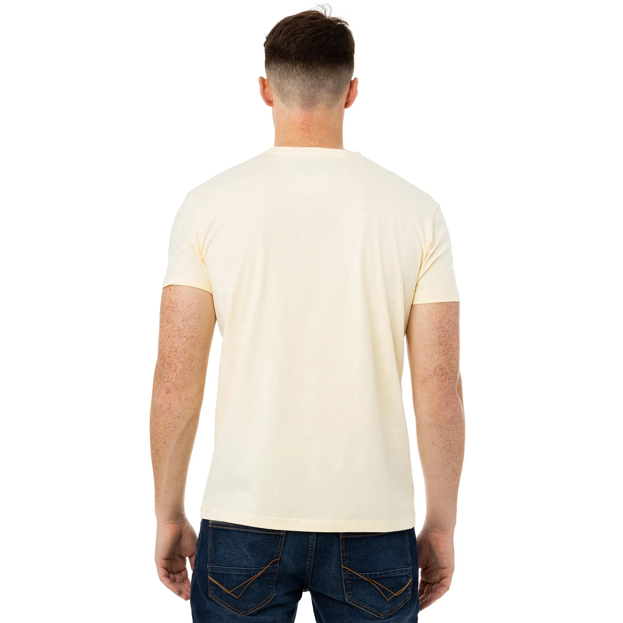 X RAY Men's Basic Crewneck Short Sleeve T-Shirt