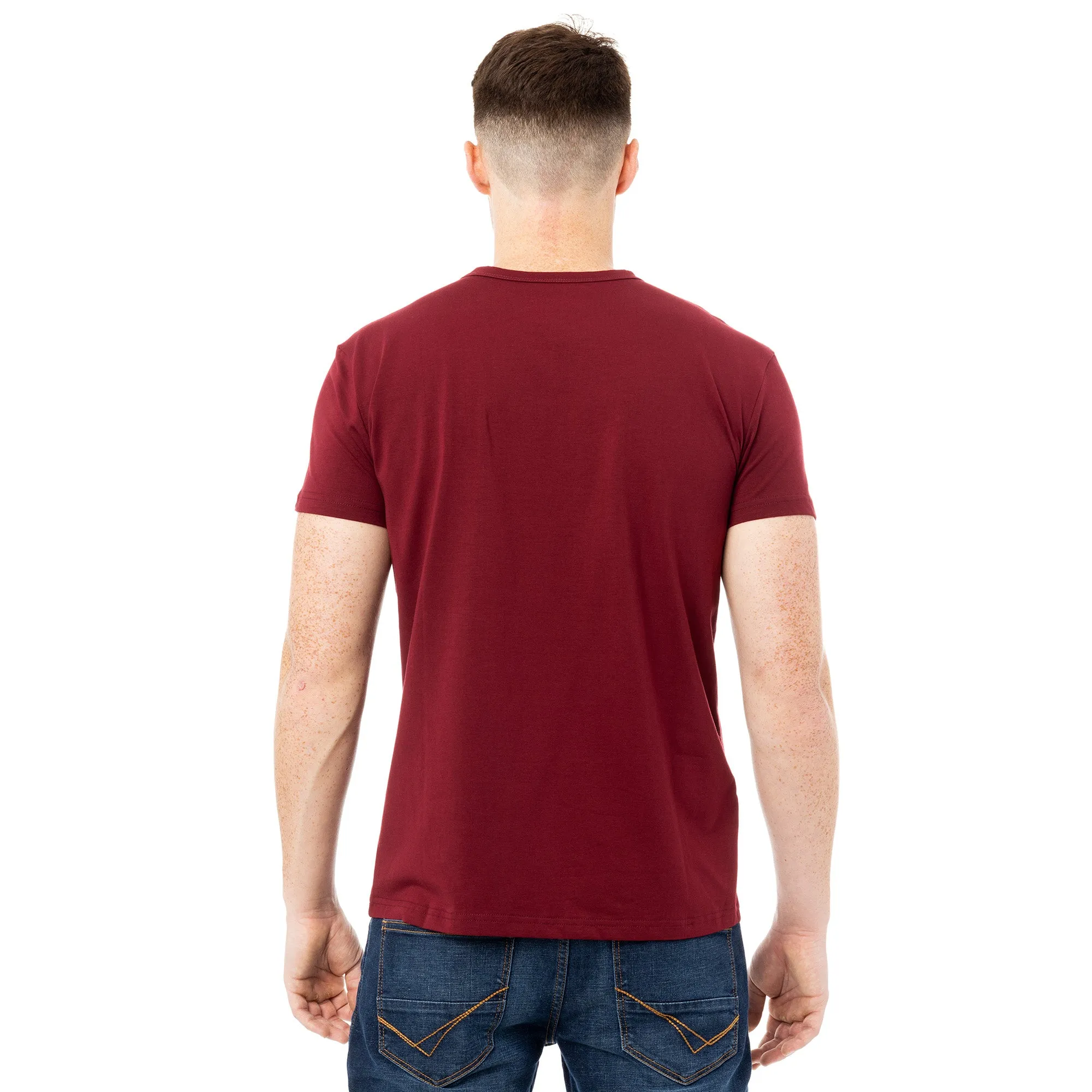 X RAY Men's Basic Crewneck Short Sleeve T-Shirt