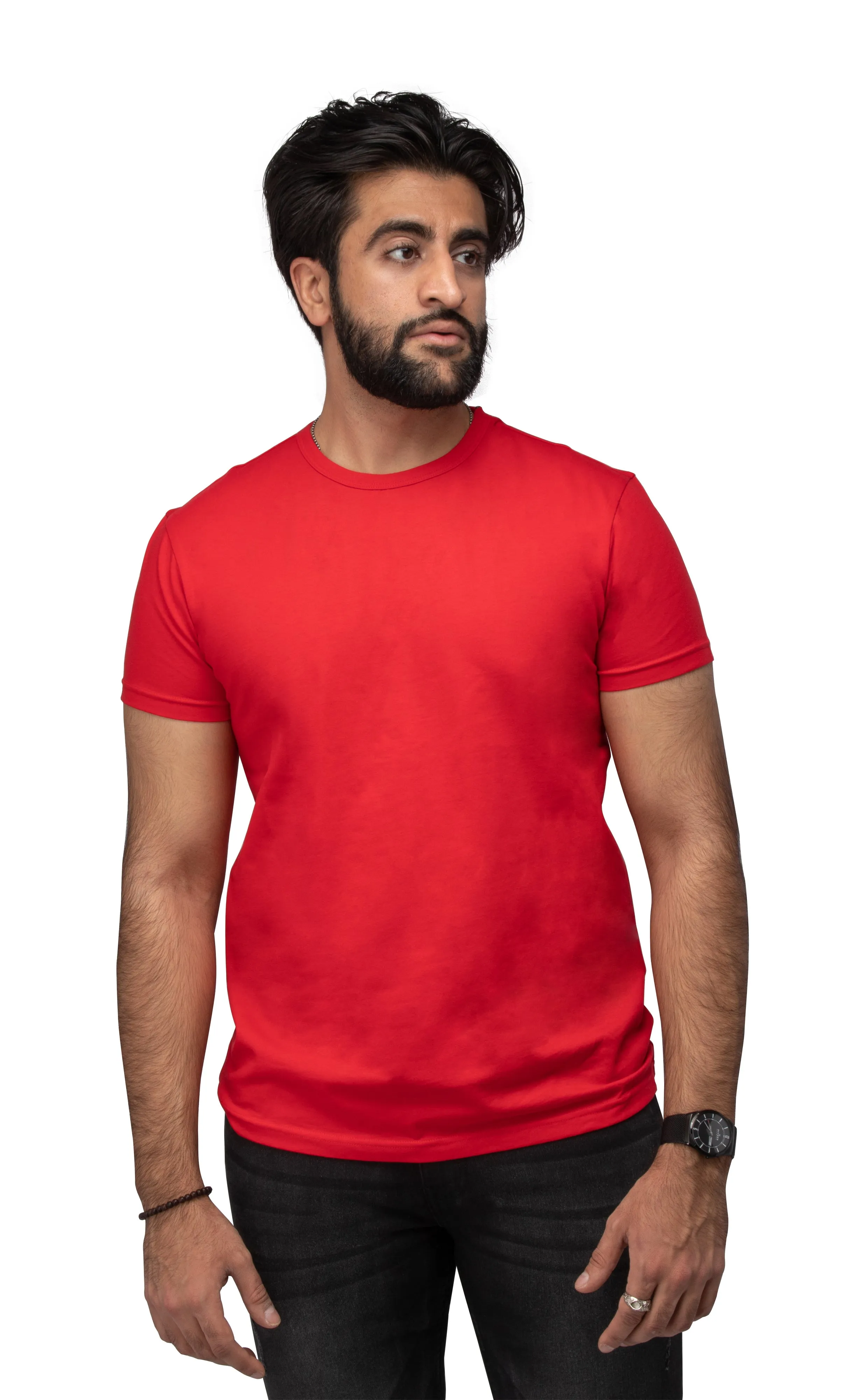 X RAY Men's Basic Crewneck Short Sleeve T-Shirt