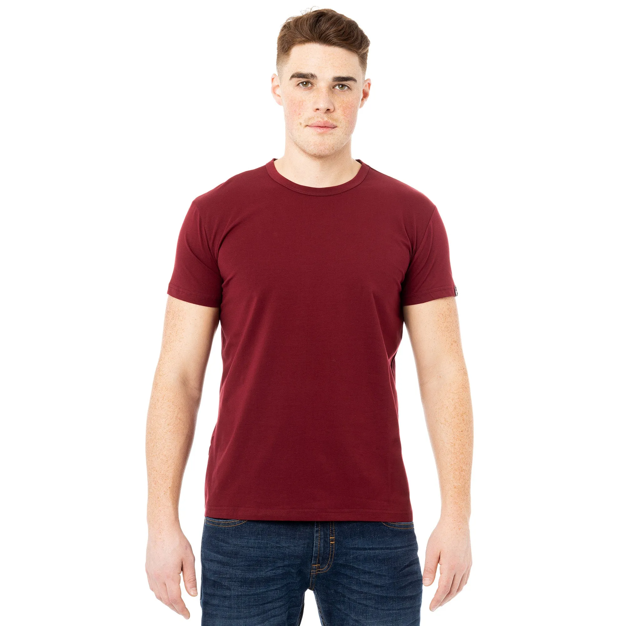 X RAY Men's Basic Crewneck Short Sleeve T-Shirt