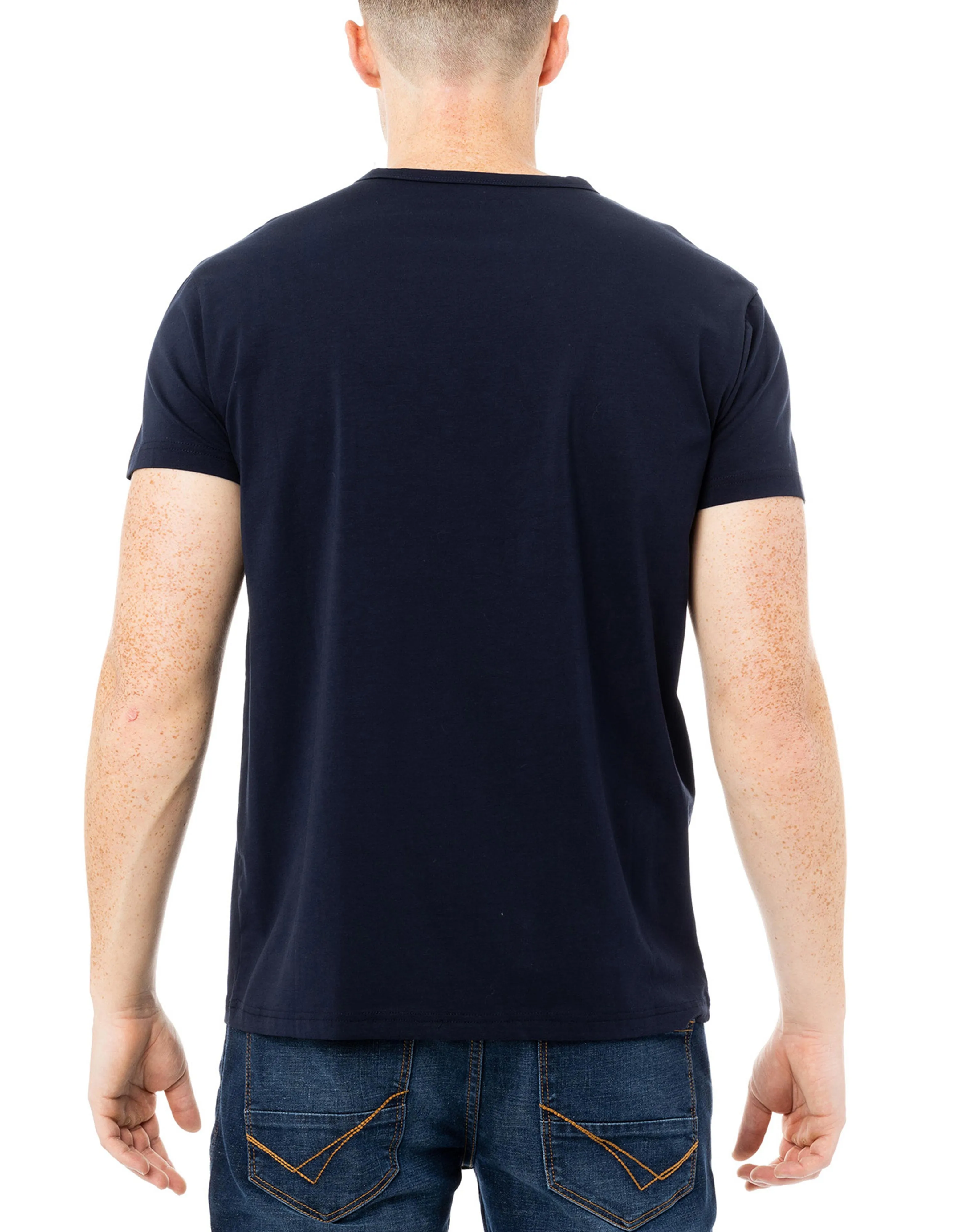 X RAY Men's Basic Crewneck Short Sleeve T-Shirt