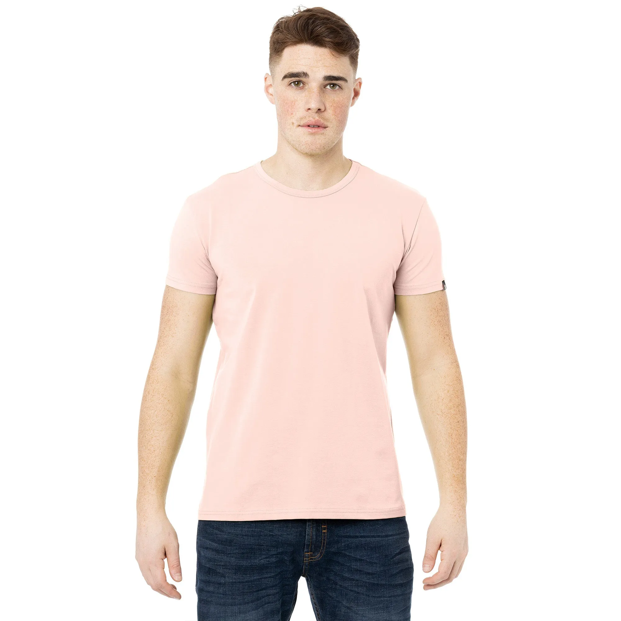 X RAY Men's Basic Crewneck Short Sleeve T-Shirt