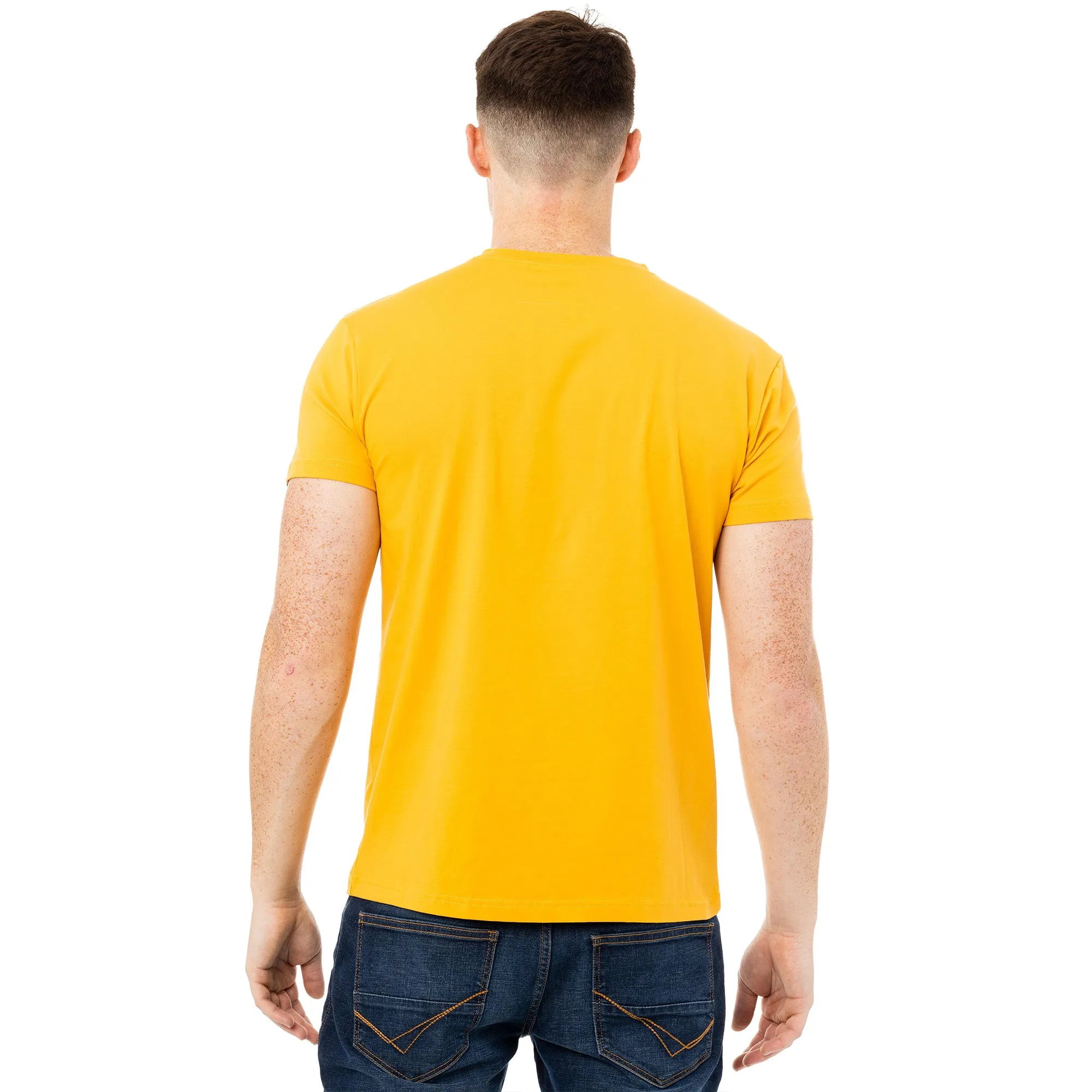 X RAY Men's Basic Crewneck Short Sleeve T-Shirt