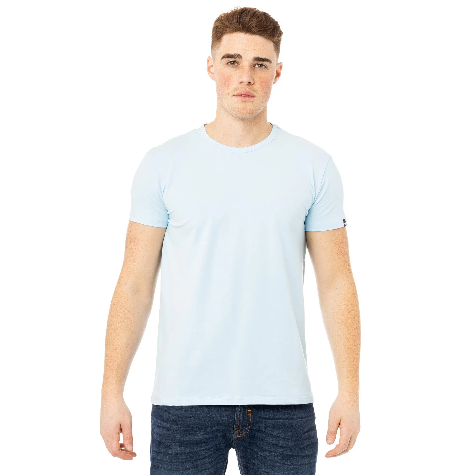 X RAY Men's Basic Crewneck Short Sleeve T-Shirt